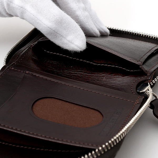  二つ折り 財布 メンズ 本革 レザー ブラック 黒 黒色 日本製 サイフ レディース 大容量 財布 小銭入れあり かわいい ボーデッサン(BEAU DESSIN)