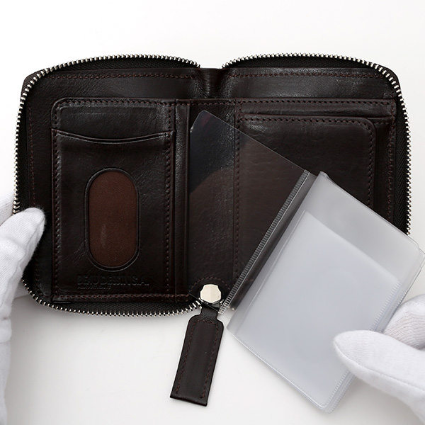  二つ折り 財布 メンズ 本革 レザー ブラック 黒 黒色 日本製 サイフ レディース 大容量 財布 小銭入れあり かわいい ボーデッサン(BEAU DESSIN)