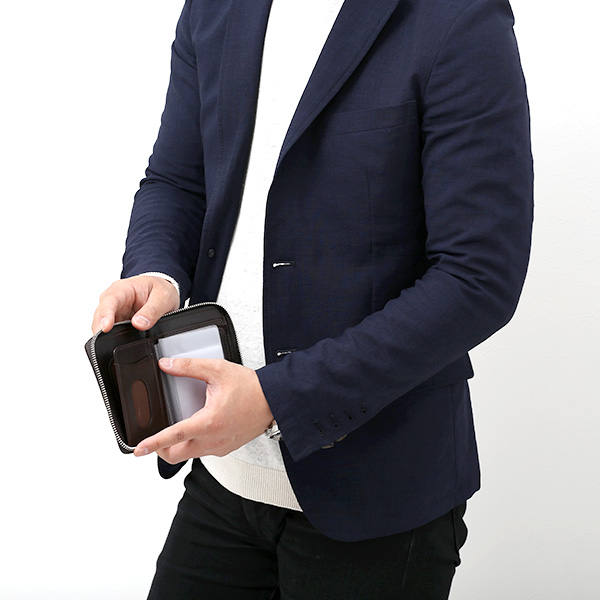  二つ折り 財布 メンズ 本革 レザー ブラック 黒 黒色 日本製 サイフ レディース 大容量 財布 小銭入れあり かわいい ボーデッサン(BEAU DESSIN)