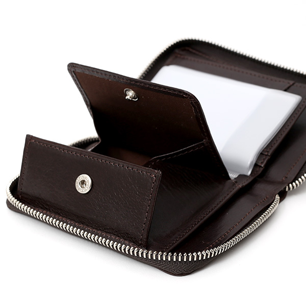  二つ折り 財布 メンズ 本革 レザー ブラック 黒 黒色 日本製 サイフ レディース 大容量 財布 小銭入れあり かわいい ボーデッサン(BEAU DESSIN)