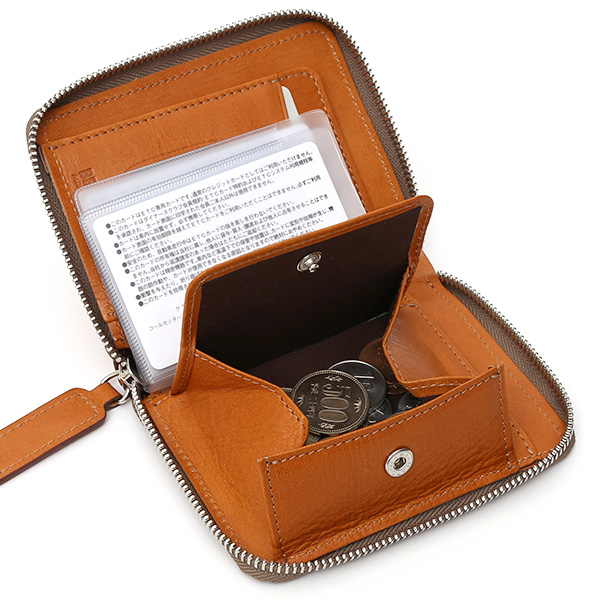  二つ折り 財布 メンズ 本革 レザー キャメル ブラウン 茶 茶色 日本製 サイフ レディース 大容量 財布 小銭入れあり かわいい ボーデッサン(BEAU DESSIN)