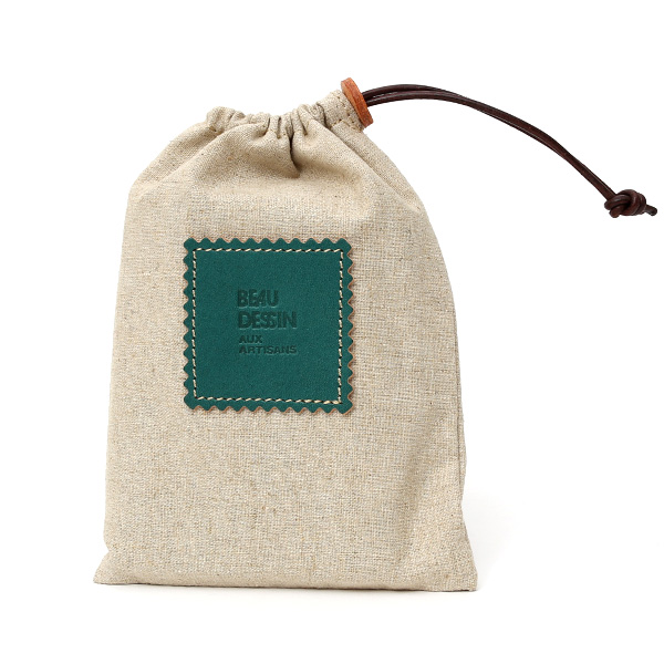  二つ折り 財布 メンズ 本革 レザー グリーン 緑色 日本製 サイフ レディース 大容量 財布 小銭入れあり かわいい ボーデッサン(BEAU DESSIN)