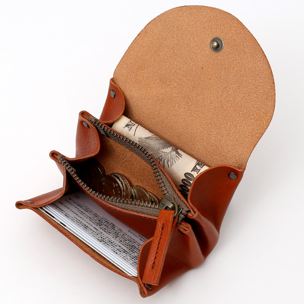  小銭入れ メンズ コインケース  ブラウン 茶 茶色 本革 レザー 財布 日本製 レディース かわいい サイフ 大容量 大きい ボーデッサン(BEAU DESSIN)