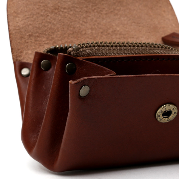 小銭入れ メンズ コインケース チョコ ブラウン 茶 茶色 本革 レザー 財布 日本製 レディース かわいい サイフ 大容量 大きい ボーデッサン(BEAU DESSIN)