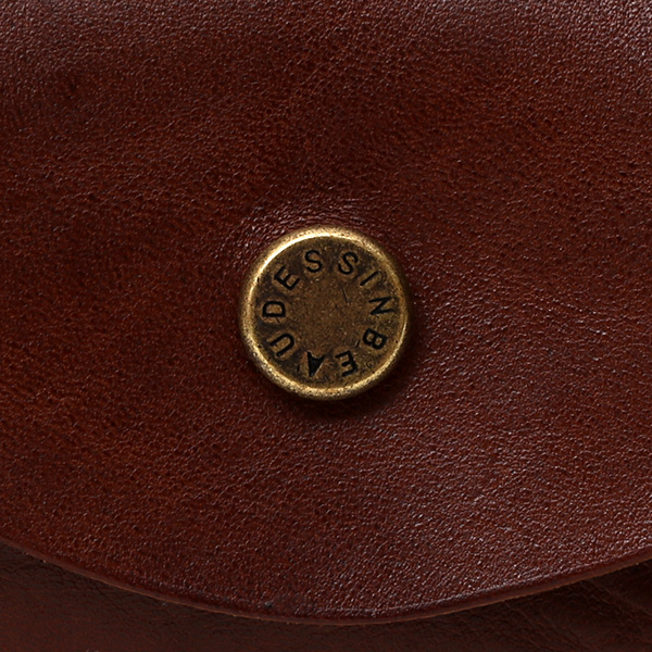 小銭入れ メンズ コインケース チョコ ブラウン 茶 茶色 本革 レザー 財布 日本製 レディース かわいい サイフ 大容量 大きい ボーデッサン(BEAU DESSIN)