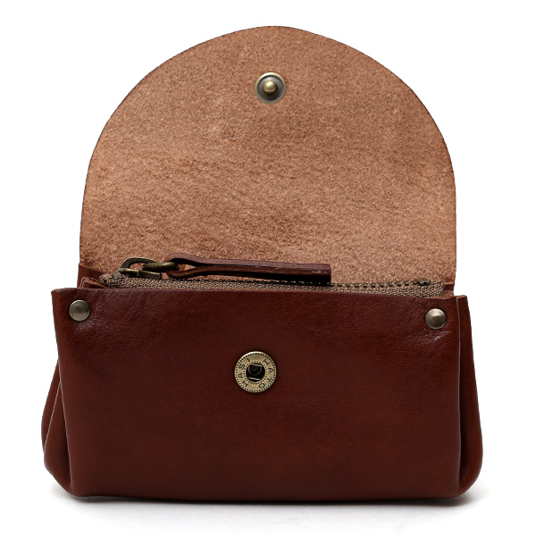 小銭入れ メンズ コインケース チョコ ブラウン 茶 茶色 本革 レザー 財布 日本製 レディース かわいい サイフ 大容量 大きい ボーデッサン(BEAU DESSIN)