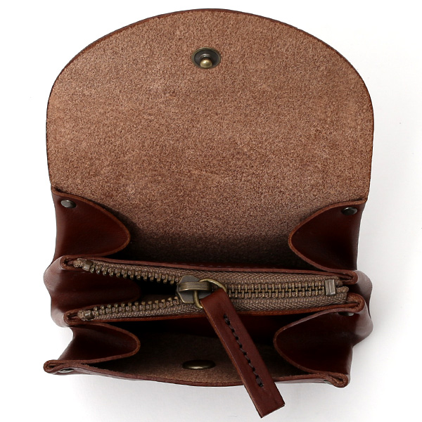 小銭入れ メンズ コインケース チョコ ブラウン 茶 茶色 本革 レザー 財布 日本製 レディース かわいい サイフ 大容量 大きい ボーデッサン(BEAU DESSIN)