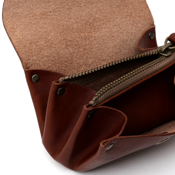 小銭入れ メンズ コインケース チョコ ブラウン 茶 茶色 本革 レザー 財布 日本製 レディース かわいい サイフ 大容量 大きい ボーデッサン(BEAU DESSIN)