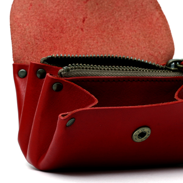  小銭入れ メンズ コインケース  レッド ワイン 赤色 本革 レザー 財布 日本製 レディース かわいい サイフ 大容量 大きい ボーデッサン(BEAU DESSIN)