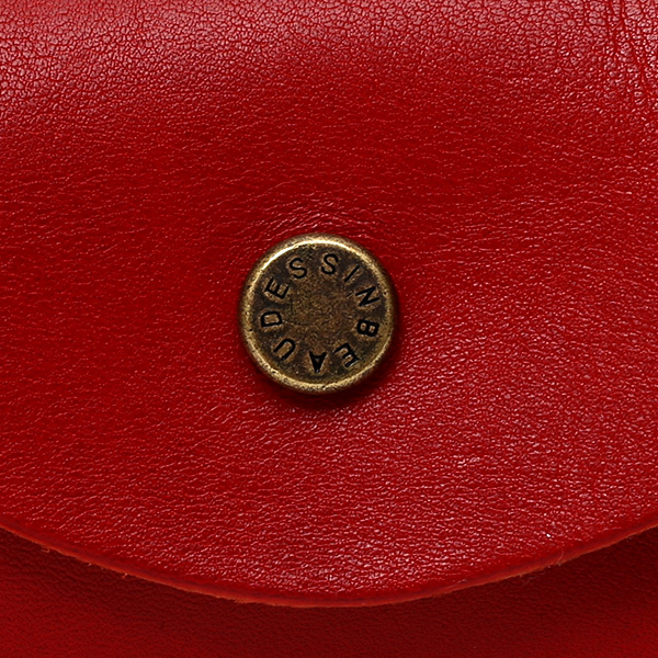  小銭入れ メンズ コインケース  レッド ワイン 赤色 本革 レザー 財布 日本製 レディース かわいい サイフ 大容量 大きい ボーデッサン(BEAU DESSIN)