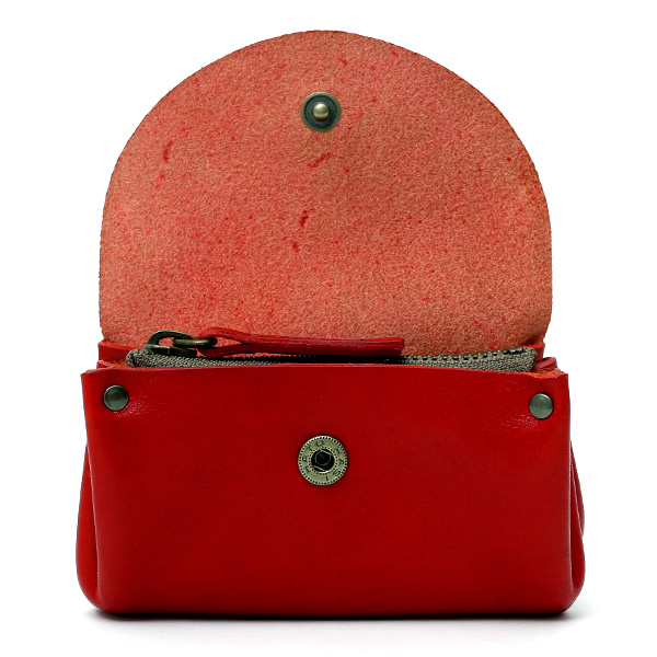  小銭入れ メンズ コインケース  レッド ワイン 赤色 本革 レザー 財布 日本製 レディース かわいい サイフ 大容量 大きい ボーデッサン(BEAU DESSIN)