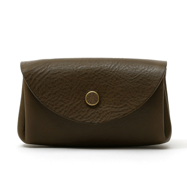 ボーデッサン(BEAU DESSIN) レザー コインケース 小銭入れ グリーン