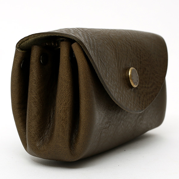  小銭入れ メンズ コインケース  グリーン 緑色 本革 レザー 財布 日本製 レディース かわいい サイフ 大容量 大きい ボーデッサン(BEAU DESSIN)