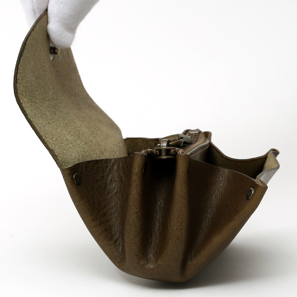  小銭入れ メンズ コインケース  グリーン 緑色 本革 レザー 財布 日本製 レディース かわいい サイフ 大容量 大きい ボーデッサン(BEAU DESSIN)