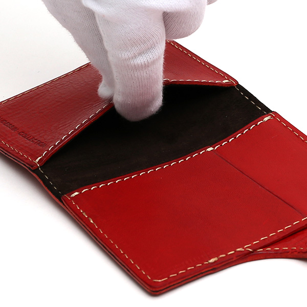  パスケース メンズ 定期入れ レディース レッド ワイン 赤色 本革 レザー カードケース 日本製 二つ折り 折りたたみ スナップボタン ボーデッサン(BEAU DESSIN)
