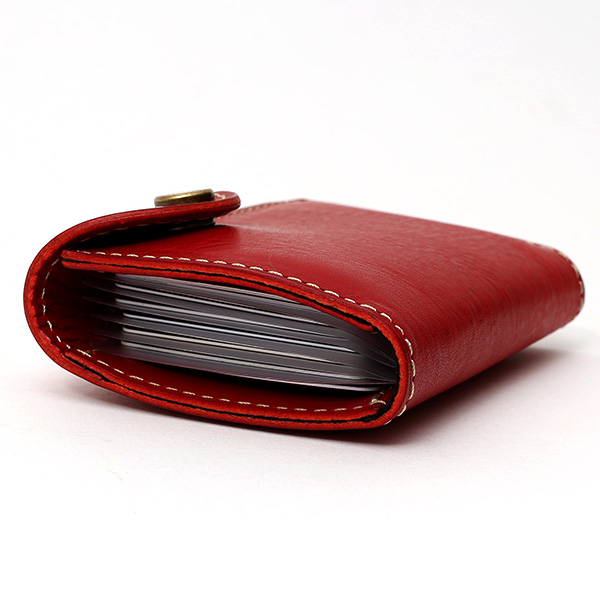  パスケース メンズ 定期入れ レディース レッド ワイン 赤色 本革 レザー カードケース 日本製 二つ折り 折りたたみ スナップボタン ボーデッサン(BEAU DESSIN)