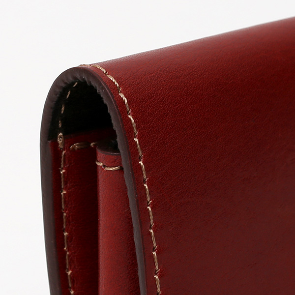  名刺入れ メンズ 本革 レザー レッド ワイン 赤色 日本製 カードケース レディース おしゃれ 可愛い 名刺入れ プレゼント ボーデッサン(BEAU DESSIN)