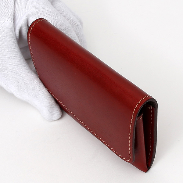  名刺入れ メンズ 本革 レザー レッド ワイン 赤色 日本製 カードケース レディース おしゃれ 可愛い 名刺入れ プレゼント ボーデッサン(BEAU DESSIN)