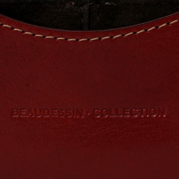  名刺入れ メンズ 本革 レザー レッド ワイン 赤色 日本製 カードケース レディース おしゃれ 可愛い 名刺入れ プレゼント ボーデッサン(BEAU DESSIN)