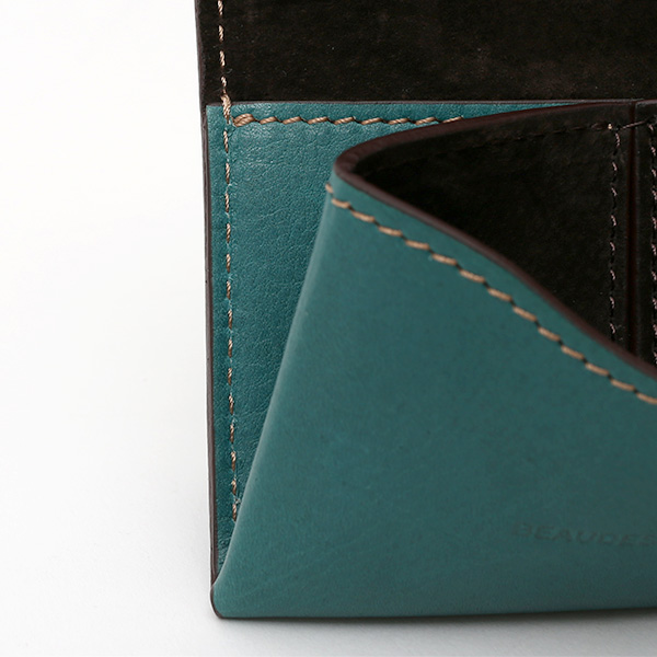  名刺入れ メンズ 本革 レザー グリーン 緑色 日本製 カードケース レディース おしゃれ 可愛い 名刺入れ プレゼント ボーデッサン(BEAU DESSIN)