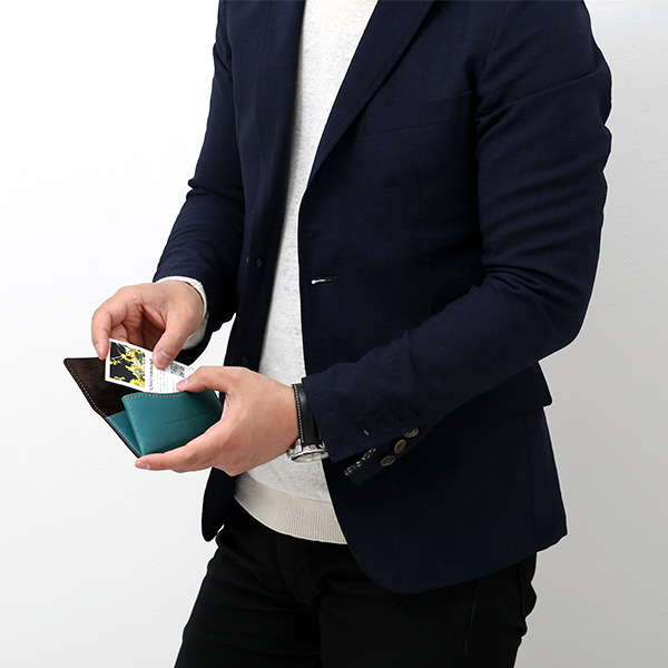  名刺入れ メンズ 本革 レザー グリーン 緑色 日本製 カードケース レディース おしゃれ 可愛い 名刺入れ プレゼント ボーデッサン(BEAU DESSIN)