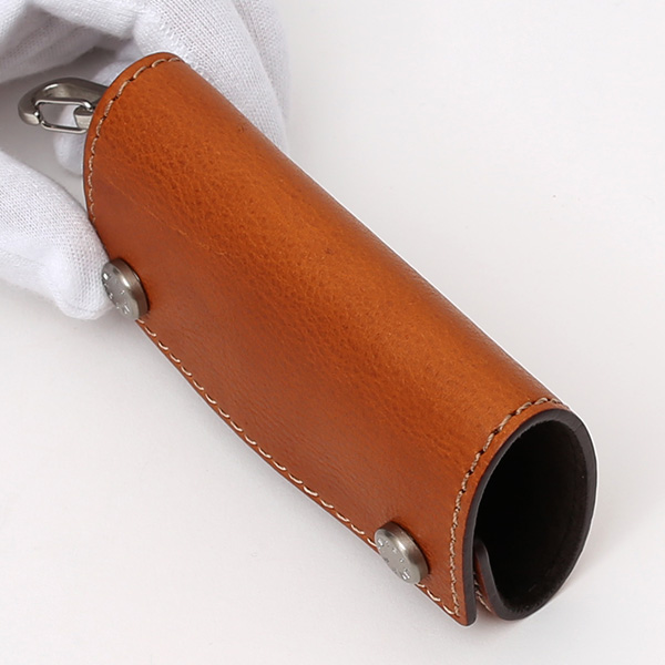  キーケース メンズ 本革 レディース レザー ブラウン 茶 茶色 キーホルダー スナップボタン かわいい オシャレ キーケース プレゼント 贈り物 ボーデッサン