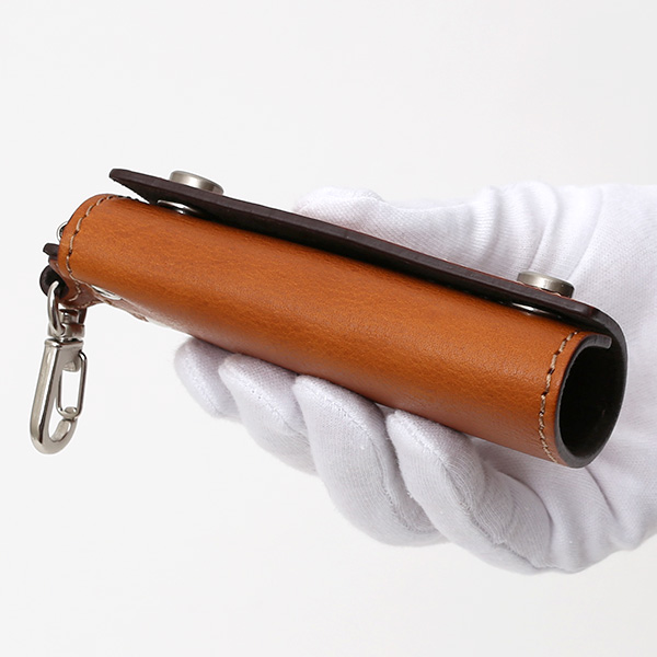  キーケース メンズ 本革 レディース レザー ブラウン 茶 茶色 キーホルダー スナップボタン かわいい オシャレ キーケース プレゼント 贈り物 ボーデッサン