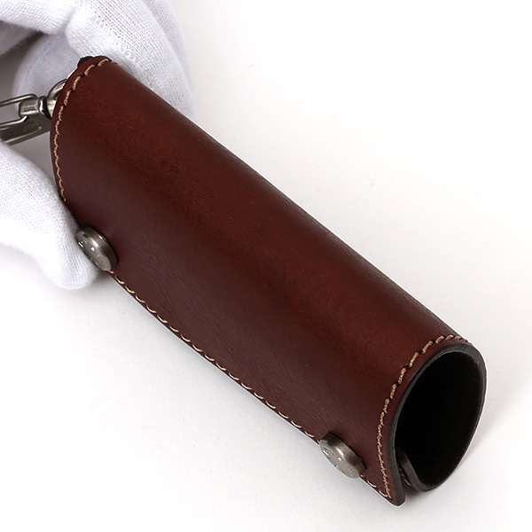  キーケース メンズ 本革 レディース レザー チョコ ブラウン 茶 茶色 キーホルダー スナップボタン かわいい オシャレ キーケース プレゼント 贈り物 ボーデッサン