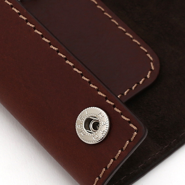  キーケース メンズ 本革 レディース レザー チョコ ブラウン 茶 茶色 キーホルダー スナップボタン かわいい オシャレ キーケース プレゼント 贈り物 ボーデッサン