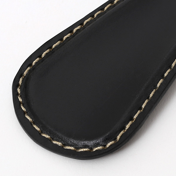  シューホーン 本革 レザー 靴べら ブラック 黒 黒色 キーホルダー 日本製 メンズ レディース おしゃれ 短べら 携帯 かわいい 小さい ボーデッサン(BEAU DESSIN)