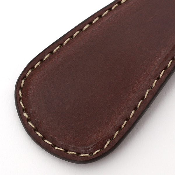  シューホーン 本革 レザー 靴べら チョコ ブラウン 茶 茶色 キーホルダー 日本製 メンズ レディース おしゃれ 短べら 携帯 かわいい 小さい ボーデッサン(BEAU DESSIN)