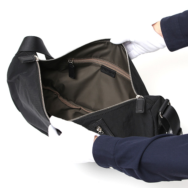 ボディバッグ メンズ ブランド レディース ナイロン 斜めがけ ショルダーバッグ ブラック 黒 黒色 ワンショルダー ミニバッグ ボーデッサン(BEAU DESSIN)