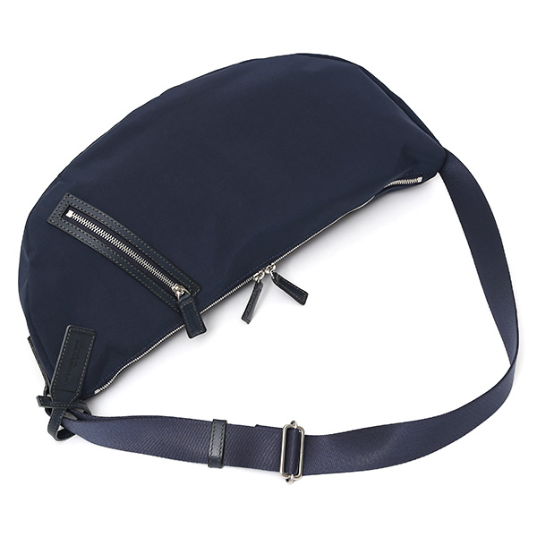 ボディバッグ メンズ ブランド レディース ナイロン 斜めがけ ショルダーバッグ ブルー ネイビー 青色 ワンショルダー ミニバッグ ボーデッサン(BEAU DESSIN)
