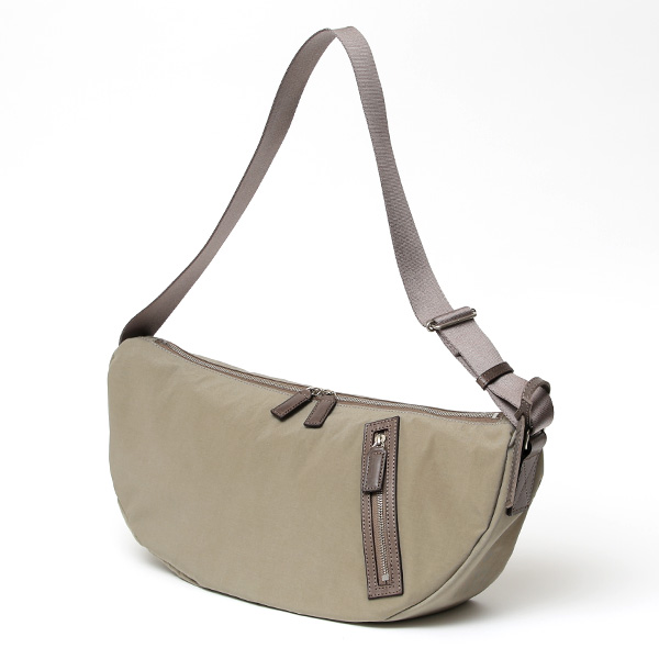 ボディバッグ メンズ ブランド レディース ナイロン 斜めがけ ショルダーバッグ ベージュ 肌色 ワンショルダー ミニバッグ ボーデッサン(BEAU DESSIN)