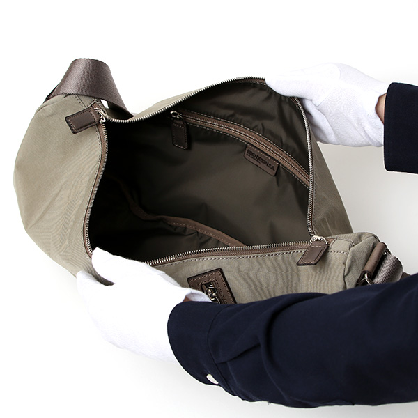 ボディバッグ メンズ ブランド レディース ナイロン 斜めがけ ショルダーバッグ ベージュ 肌色 ワンショルダー ミニバッグ ボーデッサン(BEAU DESSIN)