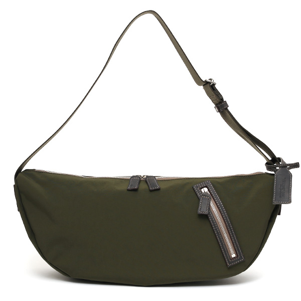 ボーデッサン(BEAU DESSIN) ZAC ナイロン ショルダーバッグ カーキ