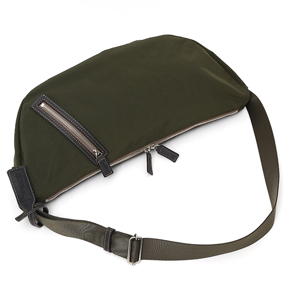 ボディバッグ メンズ ブランド レディース ナイロン 斜めがけ ショルダーバッグ グリーン 緑色 ワンショルダー ミニバッグ ボーデッサン(BEAU DESSIN)