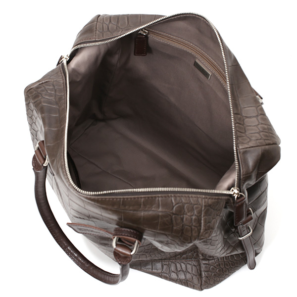 トートバッグ メンズ 日本製 クロコ 型押し 本革 レザー チョコ ブラウン 茶 茶色 A4 国産 ブランド ビジネスバッグ カバン 鞄 おしゃれ 高級 大人 仕事 ビジネス 軽量 通勤 通学 クロコダイル ワニ革 ボーデッサン(BEAU DESSIN)