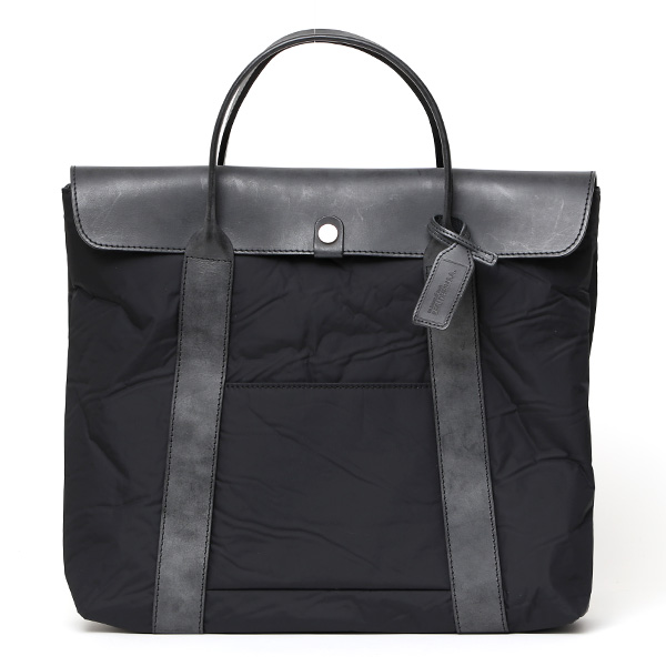 ボーデッサン(BEAU DESSIN) ニューナイロン レザー コンビ トートバッグ ブラック 黒 黒色