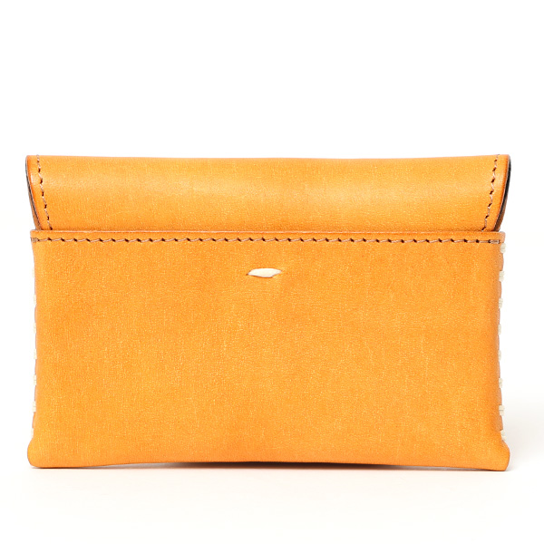 ボーデッサン(BEAU DESSIN) ロロマ レザー 手縫い カードケース 名刺入れ キャメル