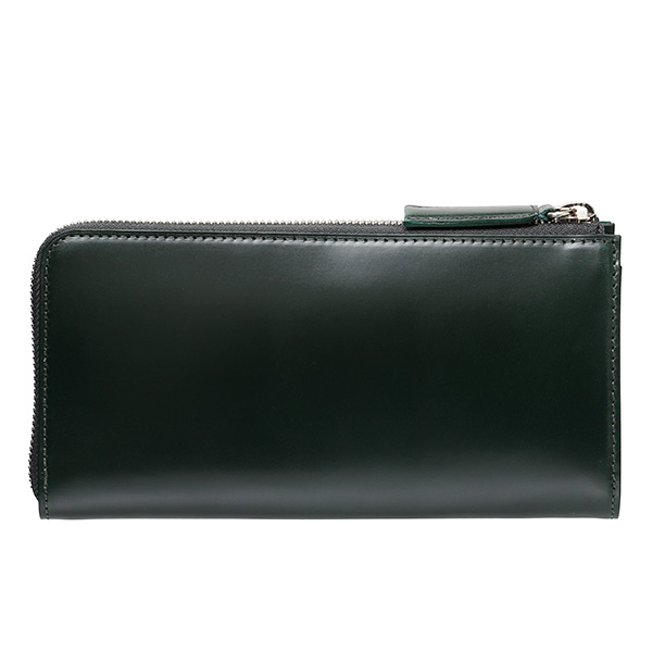  長財布 ブライドルレザー 本革 日本製 ロングウォレット ブランド お財布 レザー ユニセックス 革 大容量 グリーン 緑色 英国 イギリス トーマスウェア・サンズ社 ブルーム 束入れ BL2510 ボーデッサン(BEAU DESSIN)