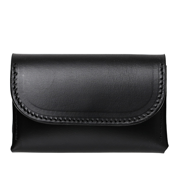 ボーデッサン(BEAU DESSIN) ブライドルレザー カードケース 名刺入れ ブラック