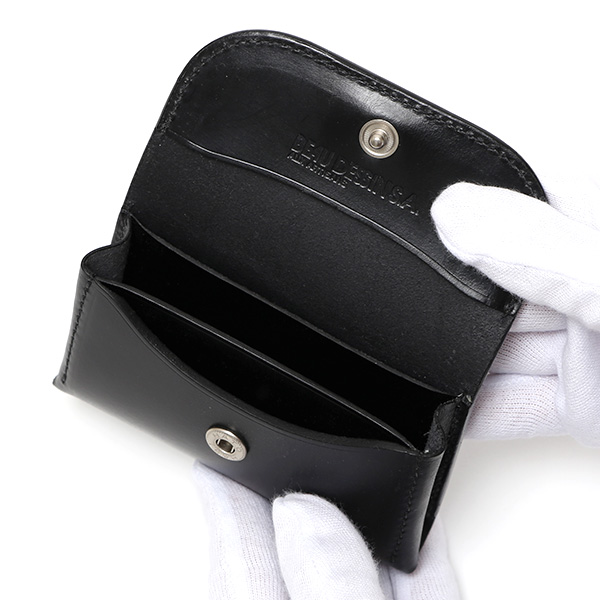  名刺入れ ブライドルレザー カードケース 本革 日本製 名刺ケース レザー コンパクト ビジネスマン ブラック 黒 黒色 メンズ レディース おしゃれ かっこいい 社会人 ギフト プレゼント BL2677 ボーデッサン(BEAU DESSIN)