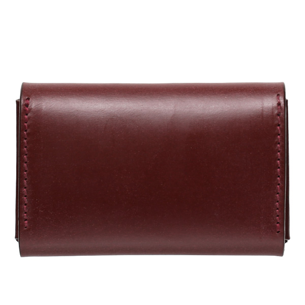  名刺入れ ブライドルレザー カードケース 本革 日本製 名刺ケース レザー コンパクト ビジネスマン レッド ワイン 赤色 メンズ レディース おしゃれ かっこいい 社会人 ギフト プレゼント BL2677 ボーデッサン(BEAU DESSIN)