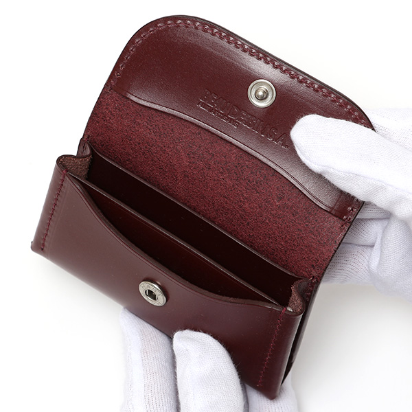  名刺入れ ブライドルレザー カードケース 本革 日本製 名刺ケース レザー コンパクト ビジネスマン レッド ワイン 赤色 メンズ レディース おしゃれ かっこいい 社会人 ギフト プレゼント BL2677 ボーデッサン(BEAU DESSIN)