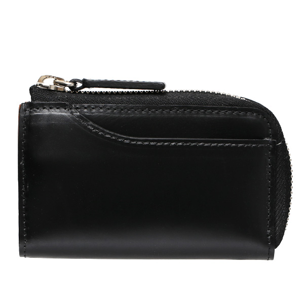 ボーデッサン(BEAU DESSIN) ブライドルレザー キーケース ブラック