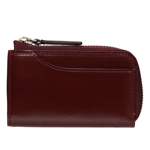 ボーデッサン(BEAU DESSIN) ブライドルレザー キーケース ボルドー