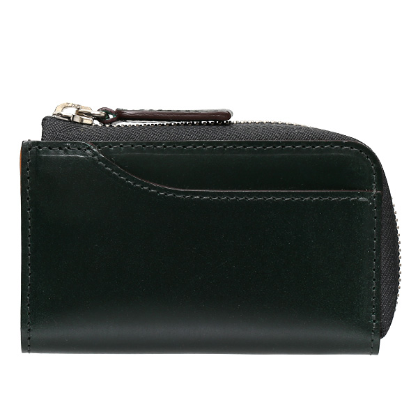 ボーデッサン(BEAU DESSIN) ブライドルレザー キーケース グリーン