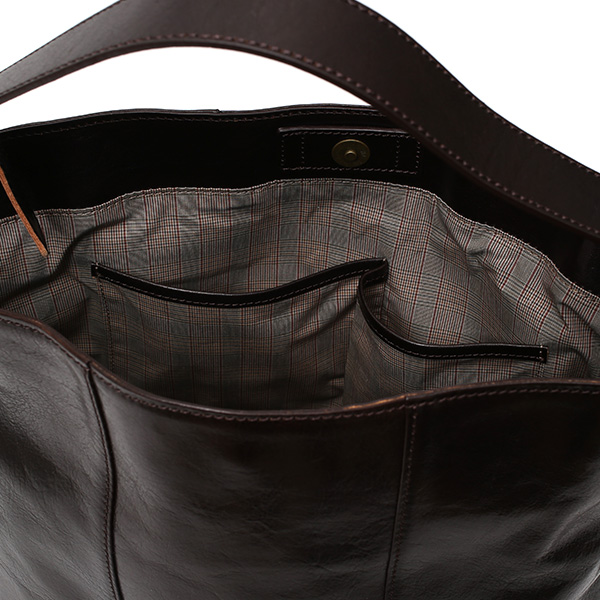  ワンショルダーバッグ イタリアンレザー トート メンズ 本革 日本製 a4 カジュアル 鞄 ダークブラウン ブラウン 茶 茶色 レディース ワンストラップ カバン 国産 レザー おしゃれ 鞄 大人 ブランド ボーデッサン(BEAU DESSIN)