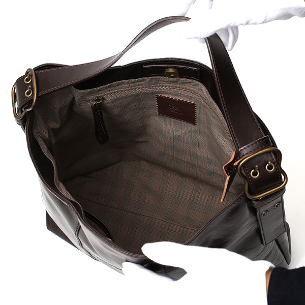  ワンショルダーバッグ イタリアンレザー トート メンズ 本革 日本製 a4 カジュアル 鞄 ダークブラウン ブラウン 茶 茶色 レディース ワンストラップ カバン 国産 レザー おしゃれ 鞄 大人 ブランド ボーデッサン(BEAU DESSIN)